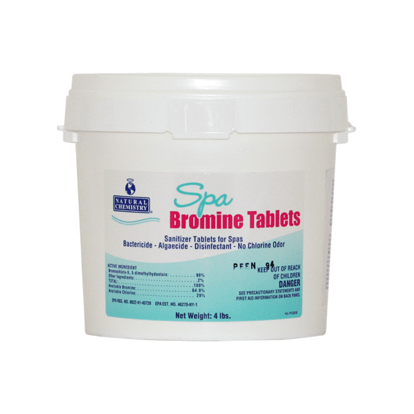 SPA BROMINE SMALL TABS 4LB CONTAINER