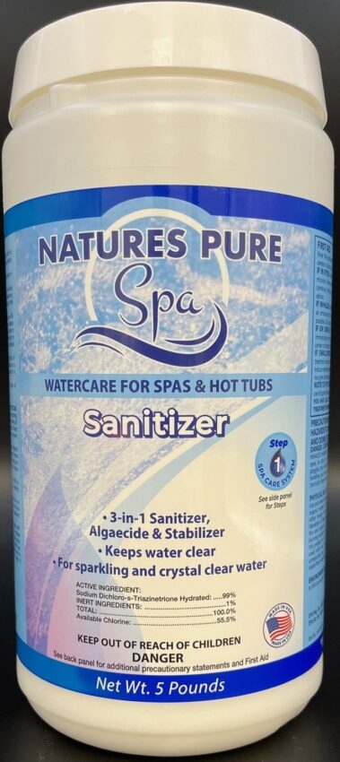 Natures Pure Spa Sanitizer 5lb