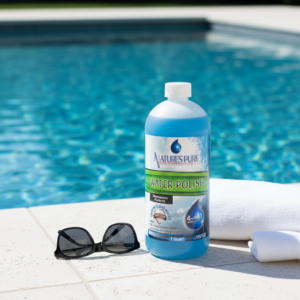 Nature’s Pure Pool 4-in-1 Water Polish swimming pool clarifier and water enhancer
