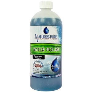 Nature's Pure Water Polish pool maintenance product for backyard pools and spas