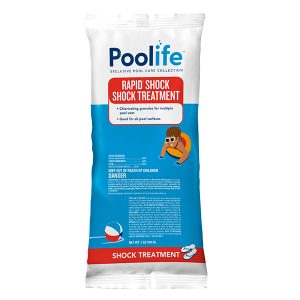 Poolife Rapid Shock pool treatment chemical for backyard pool maintenance and supplies