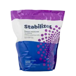 Pool stabilizer, conditioner, cyanuric acid