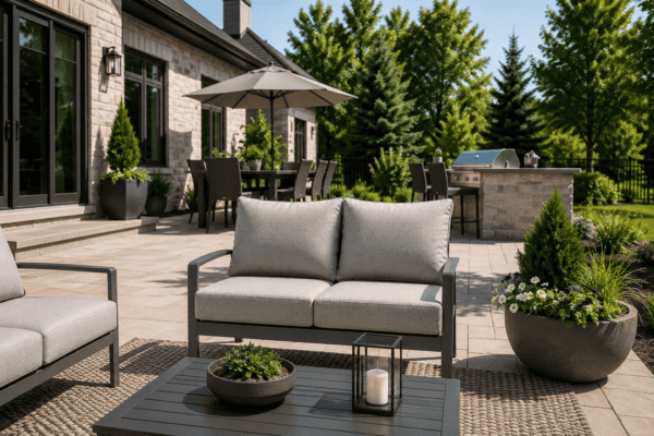 Clark loveseat by Life Outside