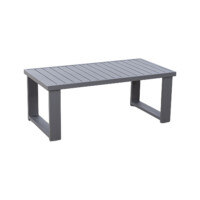 Clark Coffee Table with Powder-Coated Aluminum Frame Clark Coffee Table with Powder-Coated Aluminum Frame