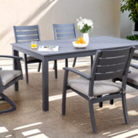 Clark 7 piece dining set with 4 dingin, 2 swivel chairs and a 42x72 Table Clark 7 piece dining set with 4 dingin, 2 swivel chairs and a 42x72 Table