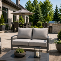 Clark loveseat by Life Outside Clark loveseat by Life Outside